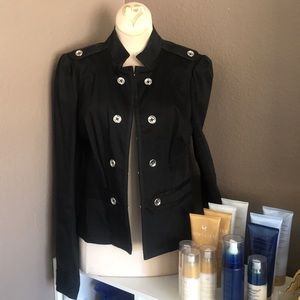 Fitted military style jacket